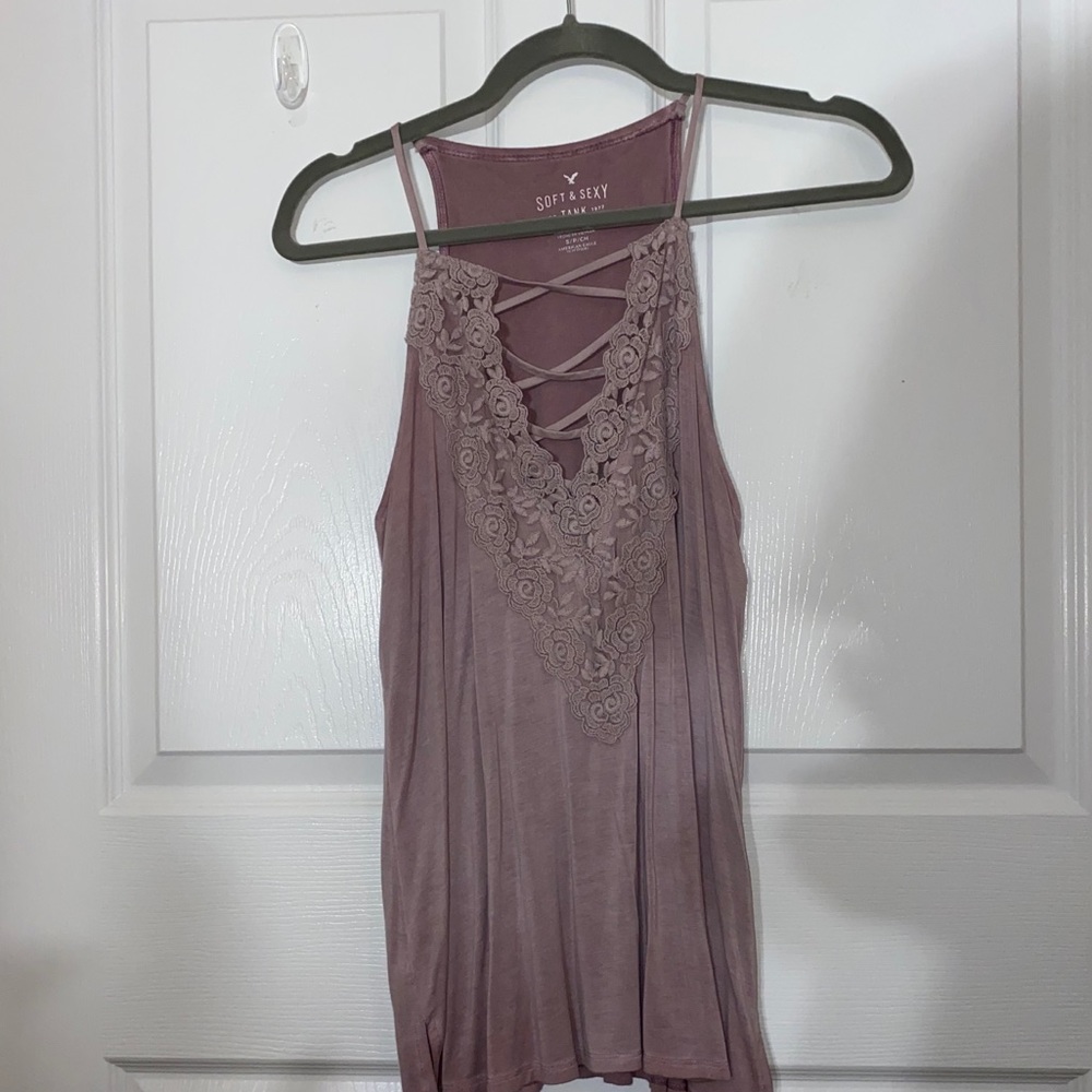 American Eagle Laced Tank